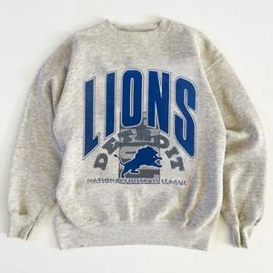 Detroit Lions 90S Nfl Football Crewneck Sweatshirt H257 Men Women Shirt